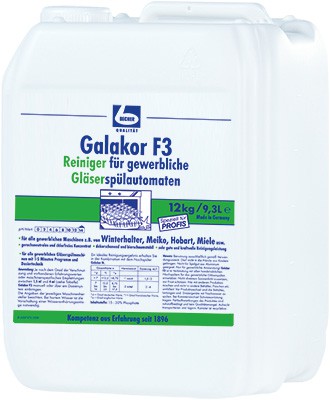 Galakor F3 Reiniger für gewerbl. Gläserspülmaschinen